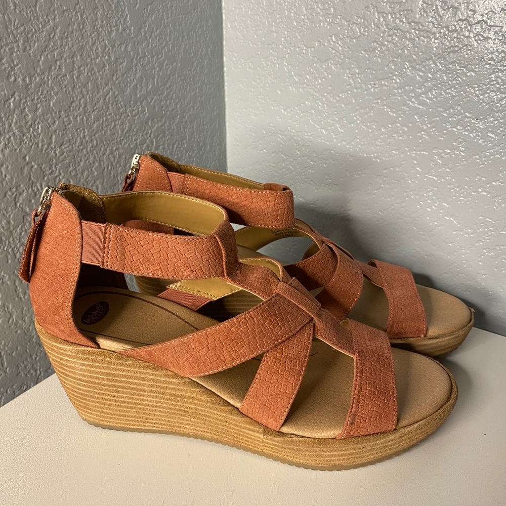 Dr. Scholls Later WMNs Rustic pink Faux Leather